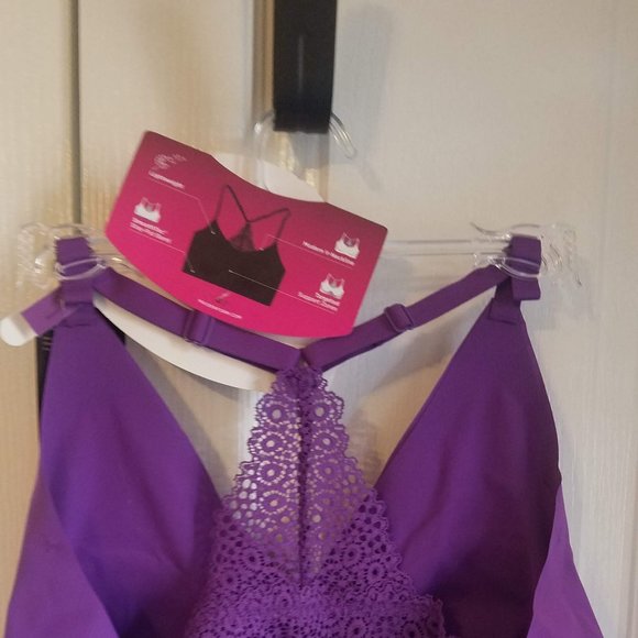 Brand New Purple Maidenform Wireless Racerback Bra - Picture 5 of 5